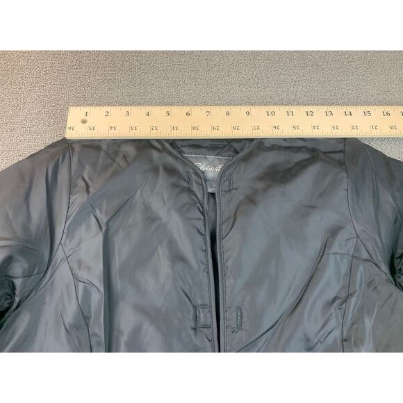 Eddie Bauer Women's S Black Quilted Lined Coat Outerwear‎ Jacket - Picture 5 of 9